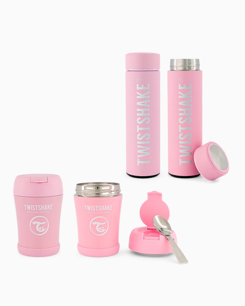 Boite Repas Isotherme 2-p 0 mois+ / Rose - 1
