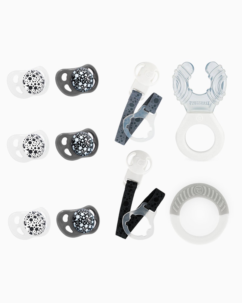 Pack Ultime de Tétines et Anneaux de Dentition 0 mois+ / Personnalisez - 1