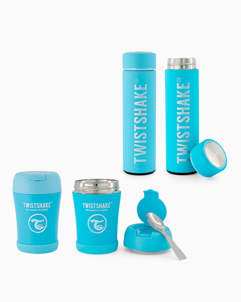 Fiambrera infantil 350ml Pack de 2 0 meses+ / Azul - 1