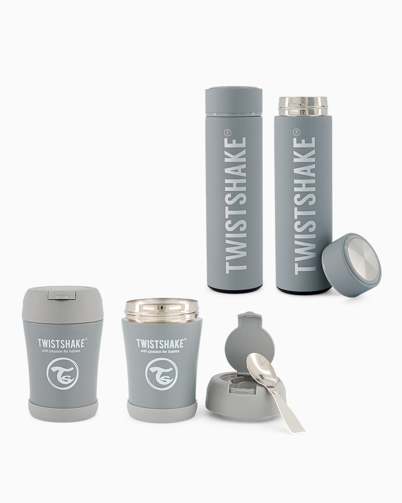Termos för mat 2-pack 0 mån+ / Grå - 1