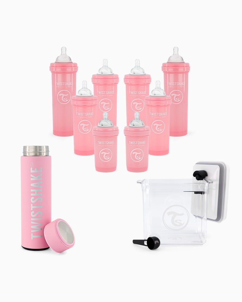 Kit Complet de Biberons 0 mois+ / Rose - 1