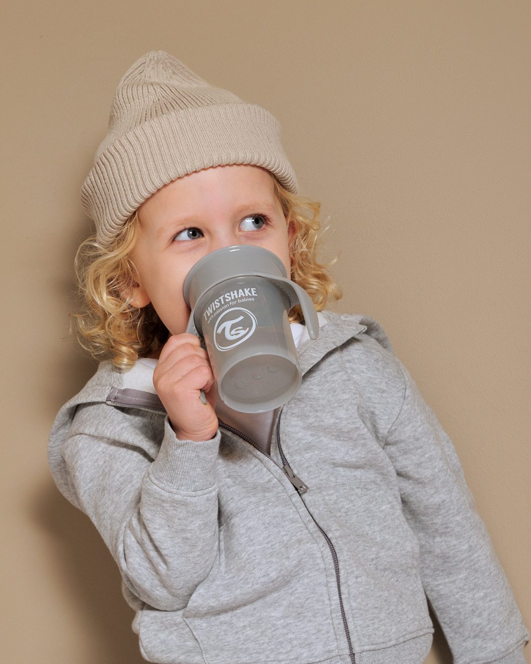 360 Pipmugg 3-pack 6 mån+ / Grå - hover