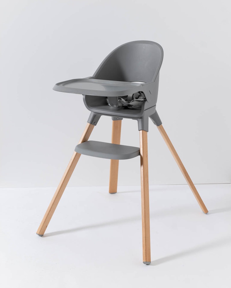 Highchair with accessories 6 mth+ / Grey - 4