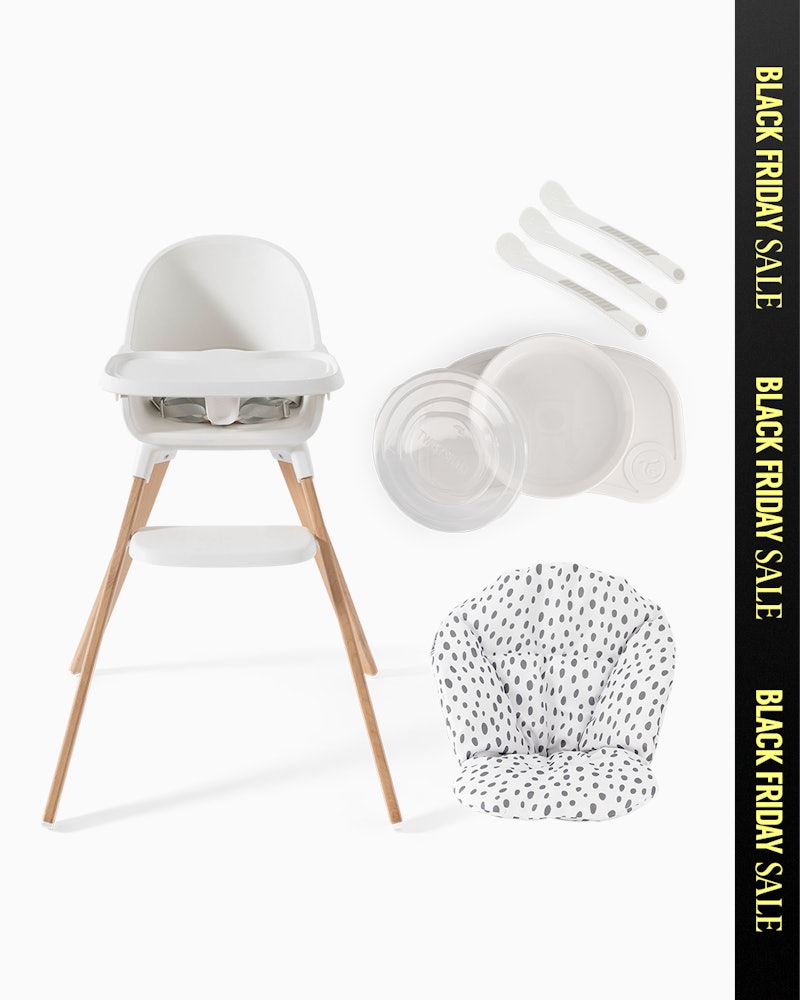 Trona Bebé - Paquete Inicial 6 meses+ / Blanco - 1