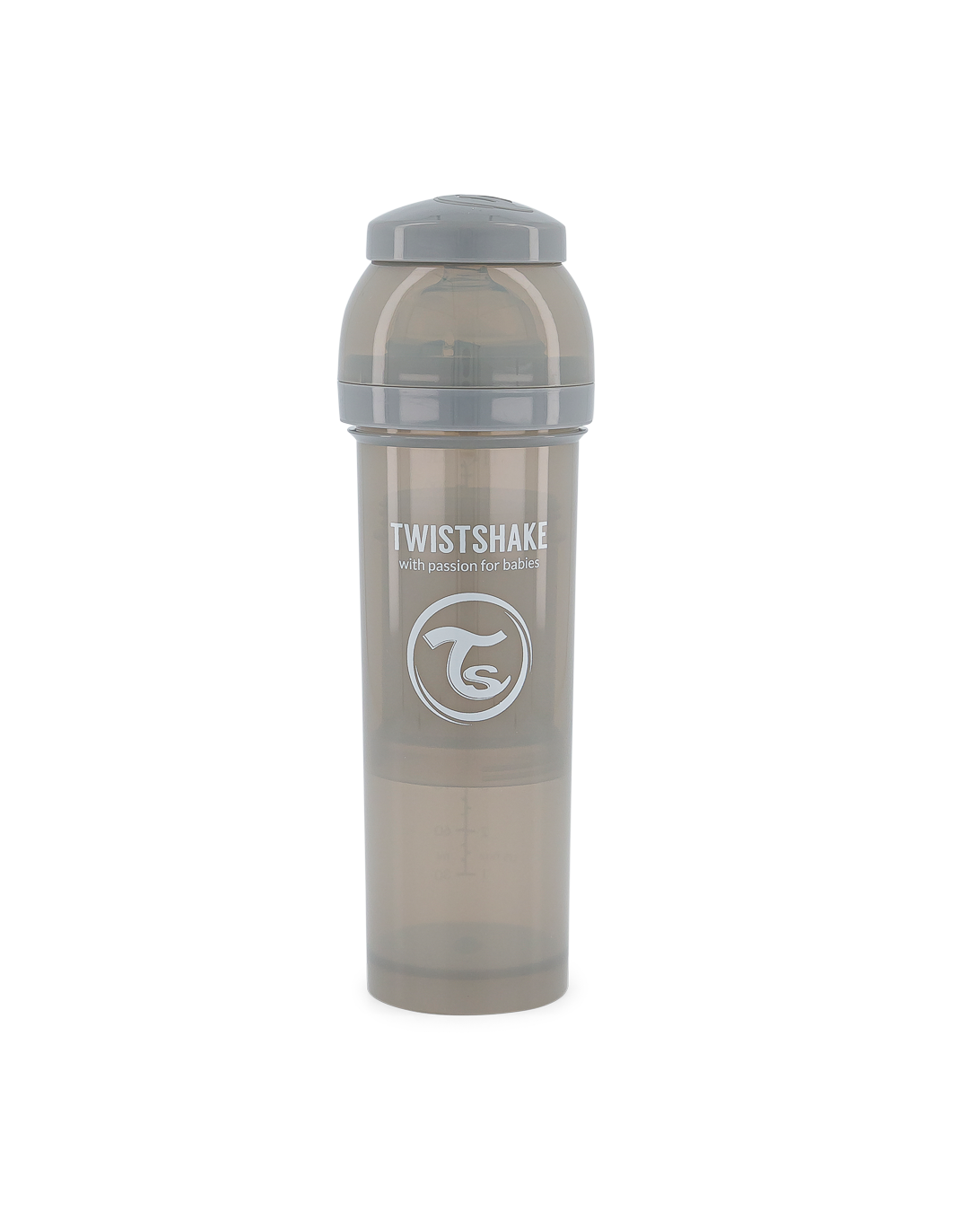 Nappflaska Anti-kolik 330 ml 330 ml / 4 mån+ / Grå - 4