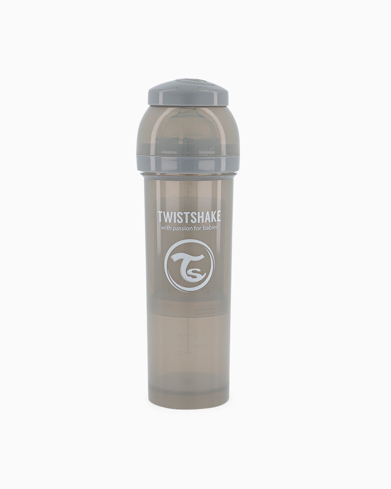 Anti-Kolik-Babyflasche 330 ml 330 ml / 4 Monate+ / Grau - 4