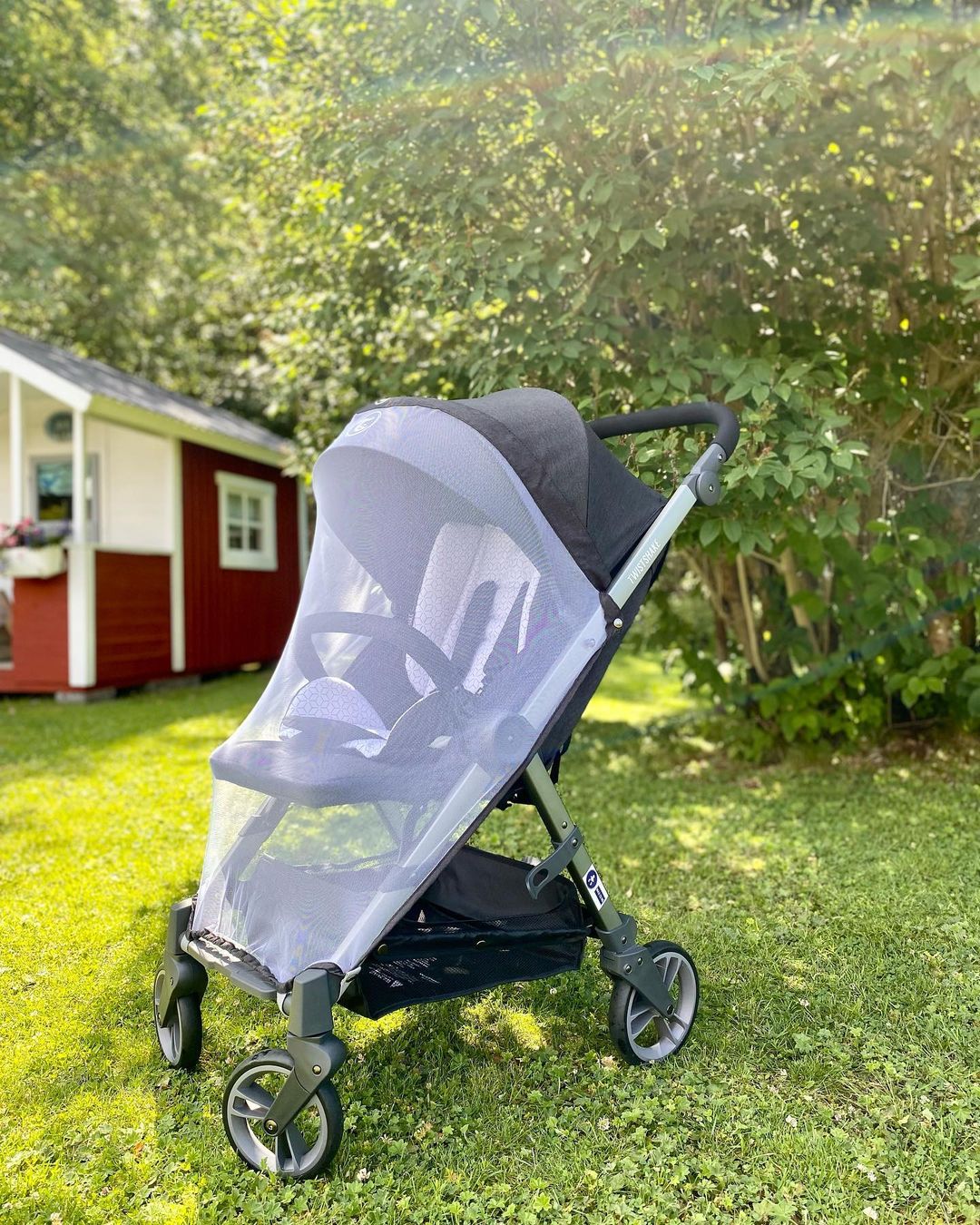 Mosquito net for Twistshake Tour stroller black Twistshake