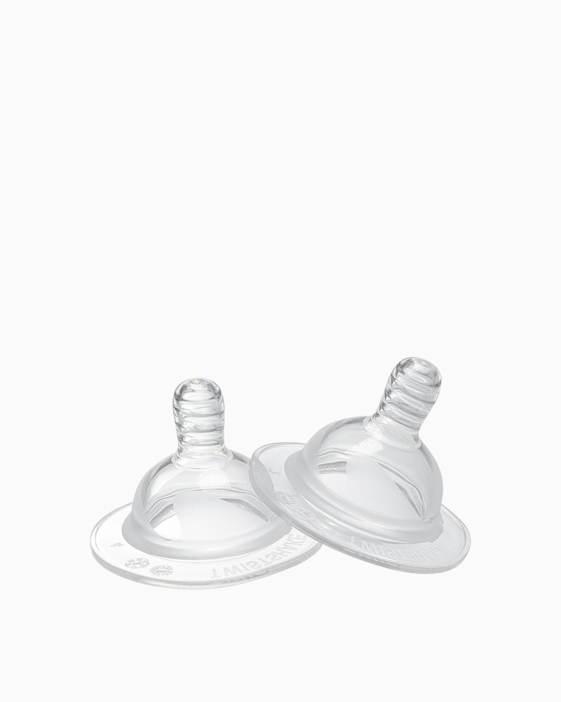 Suttehoved Lille 2-pack 0 måned+ / Teat Small - 3