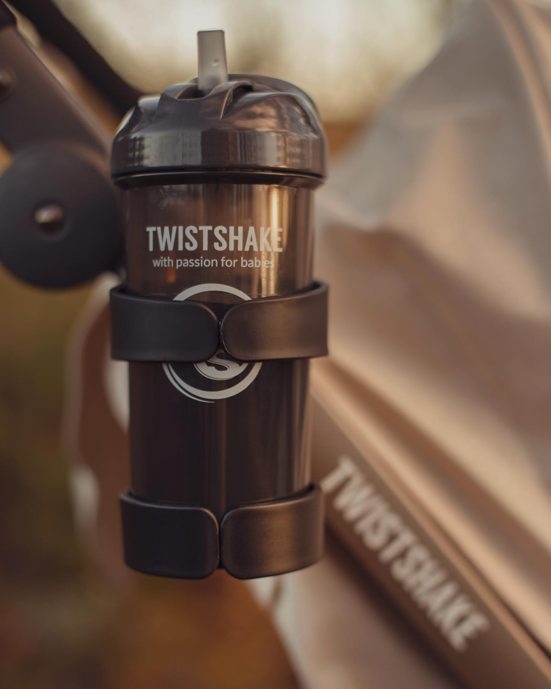 Tour Getränkehalter 0 Monate+ / Schwarz - hover