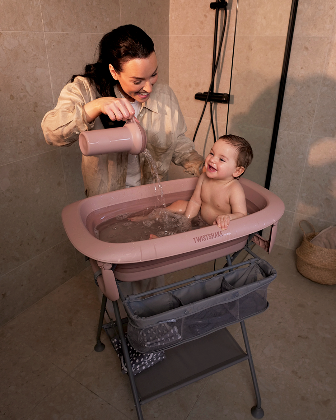 Limited Edition Bath Kit 1000 US fl oz / 0 mth+ / Faded Pink - hover