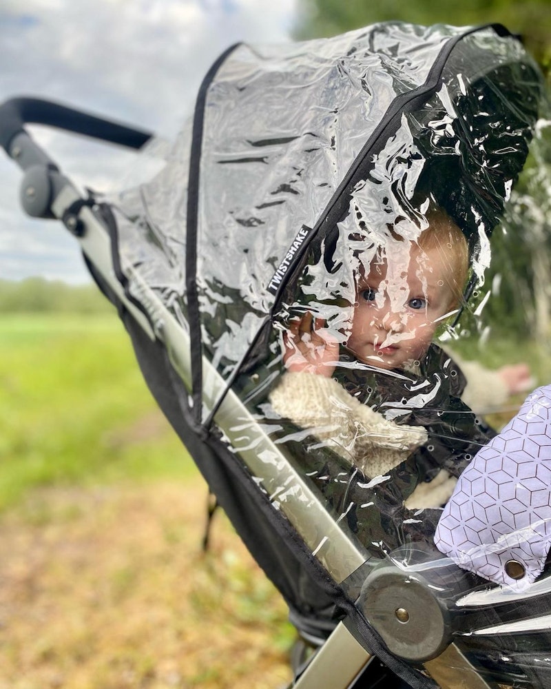 Regnskydd till barnvagn Sulky Tour 0 mån+ / Svart - 2