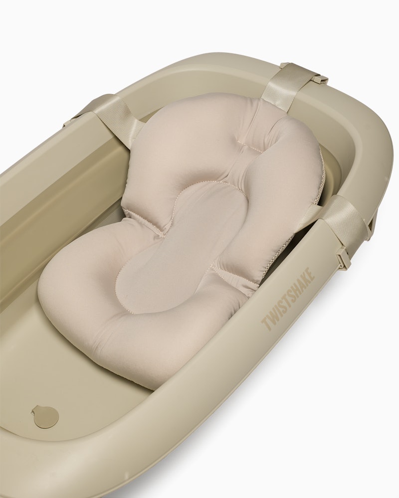 Luxury Bath Kit Faded Beige - Foldable baby bathtub with bath stand 0 mth+ / Faded Beige - 6