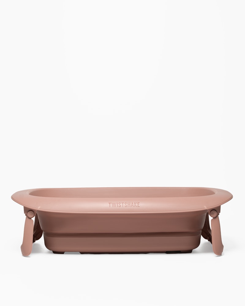 Luxury Bath Kit Faded Pink - Foldable baby bathtub with bath stand 0 mth+ / Faded Pink - 4