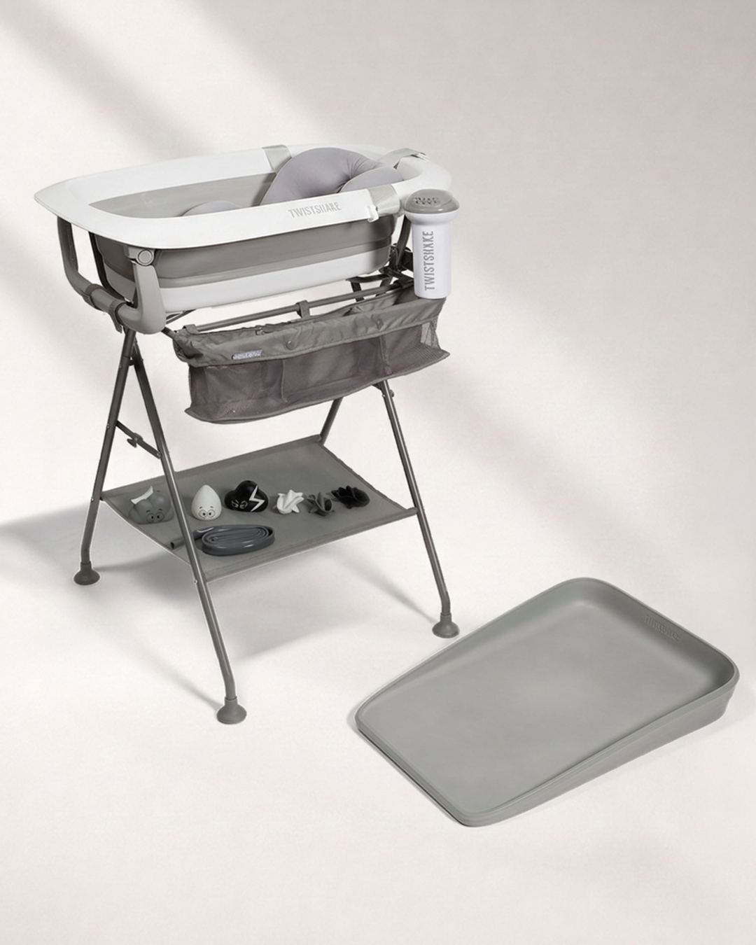 Luxury Bath & Changing Kit 0 mth+ / Grey