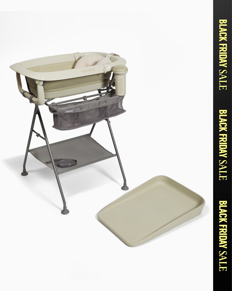 Luksus Bade- og Stellesett 0 mån+ / Falmet Beige - 1