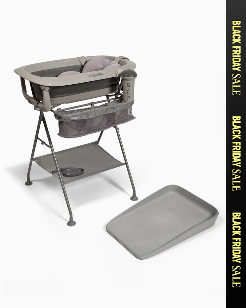 Paquete de Lujo para Baño y Cambiador 0 meses+ / Gris Desvaído - 1