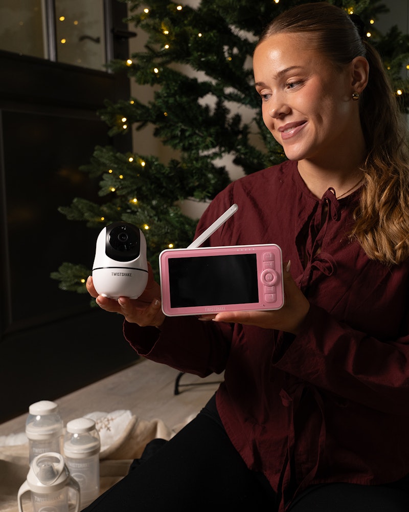 Baby Monitor with Camera & Mount 0 mth+ / Pink - 2