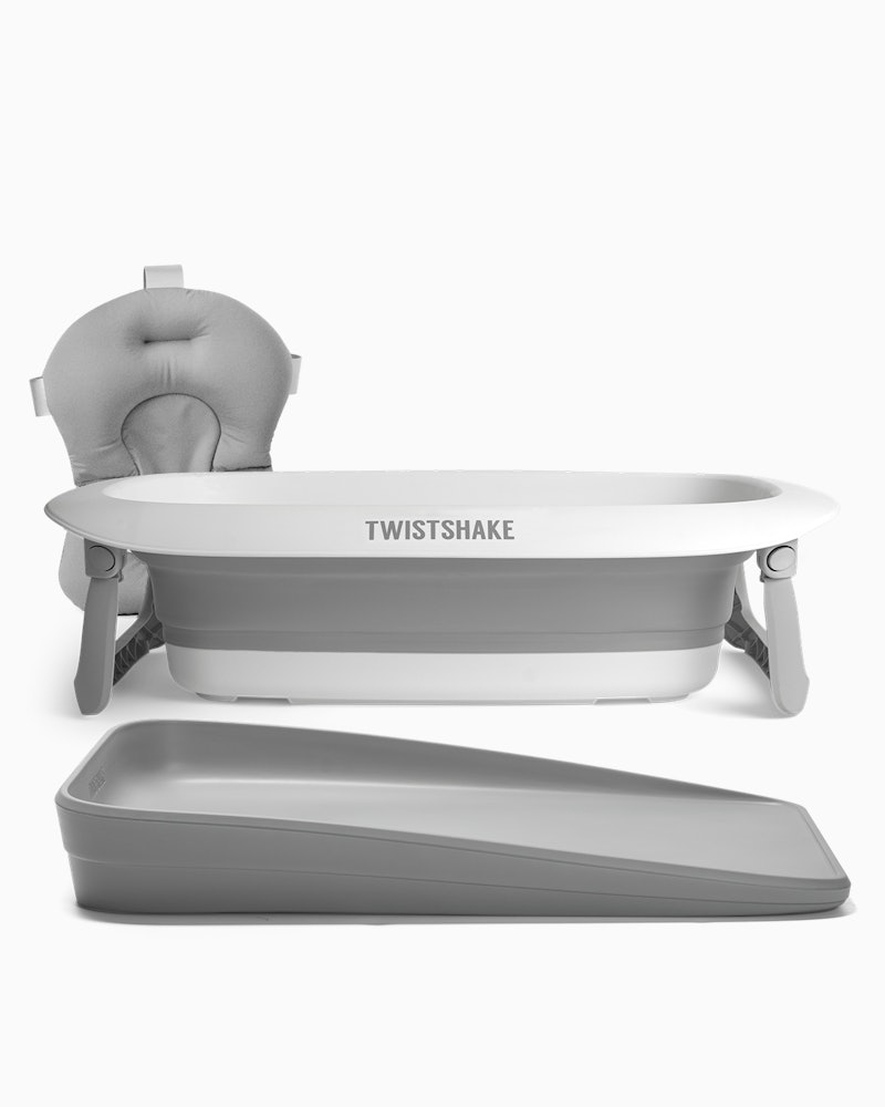 Bad- & Skötkit 30000 ml / 0 mån+ / Grå & Vit - 1