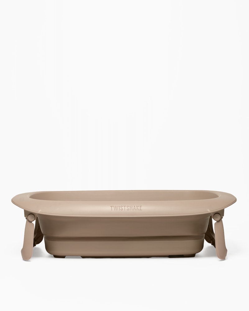 Luxury Bath Kit Mocha - Foldable baby bathtub with bath stand 30000 ml / 0 mån+ / Mocha - 3