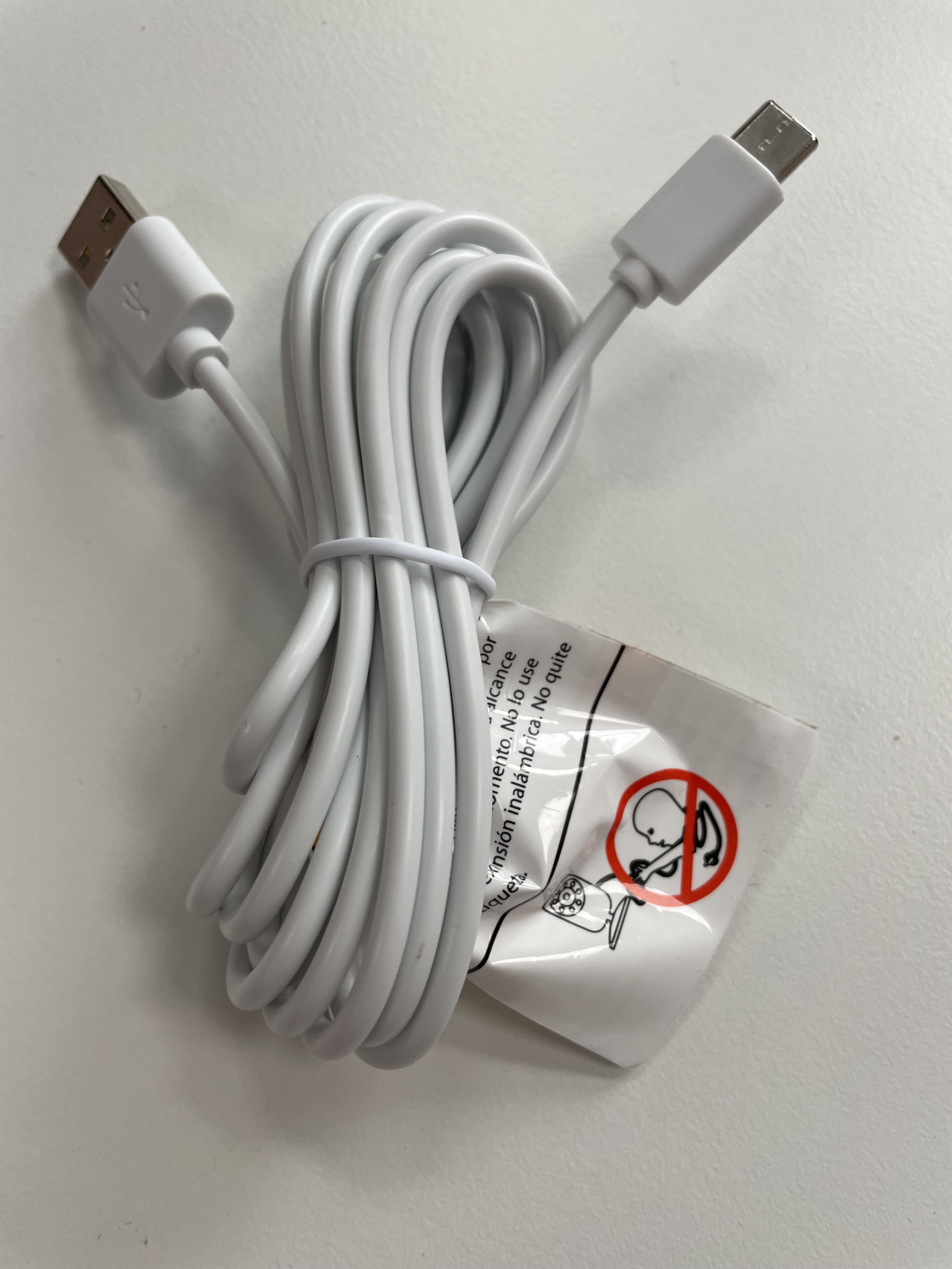 Twistshake Baby Monitor USB-C Cord Spare Part Hvid