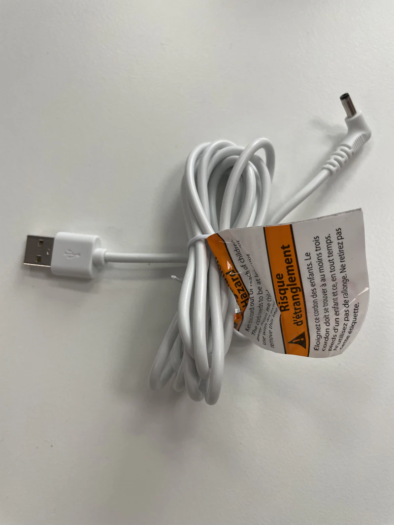 Baby Monitor Camera AC Cord Spare Part Weiß - 1
