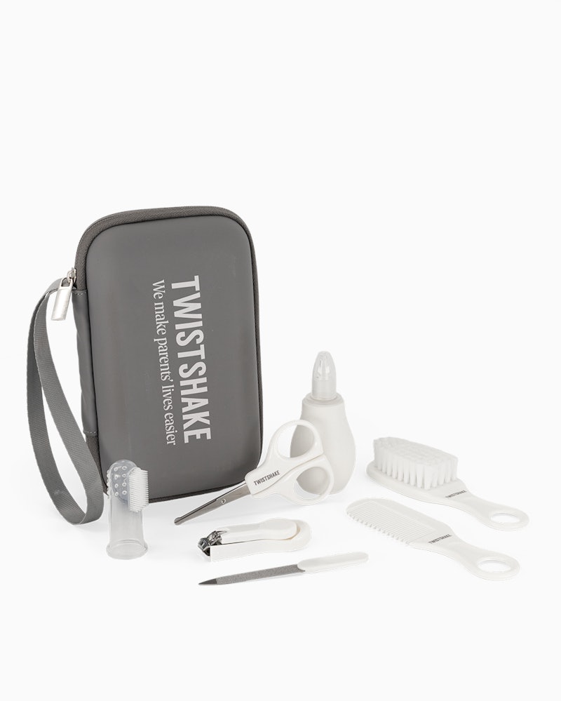 Skötselkit 7-i-1 0 mån+ / Grå & Vit - 1