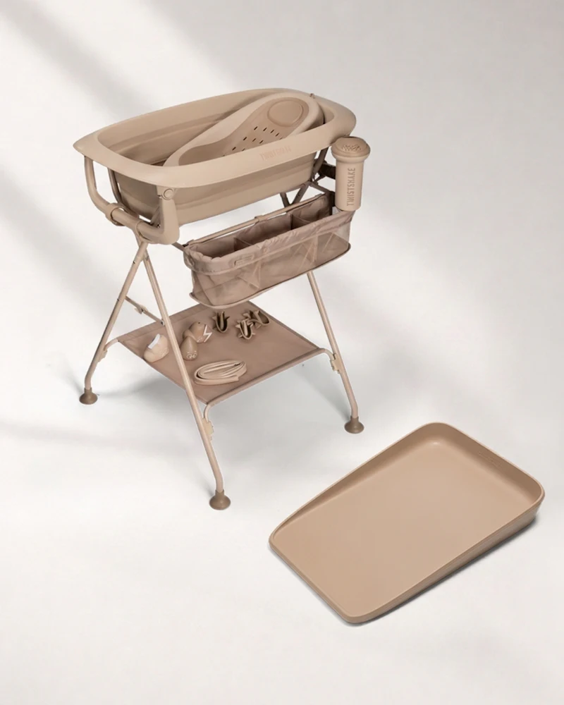 Luxus Bade- & Wickelset Mocha 0 Monate+ / Mocha - 1