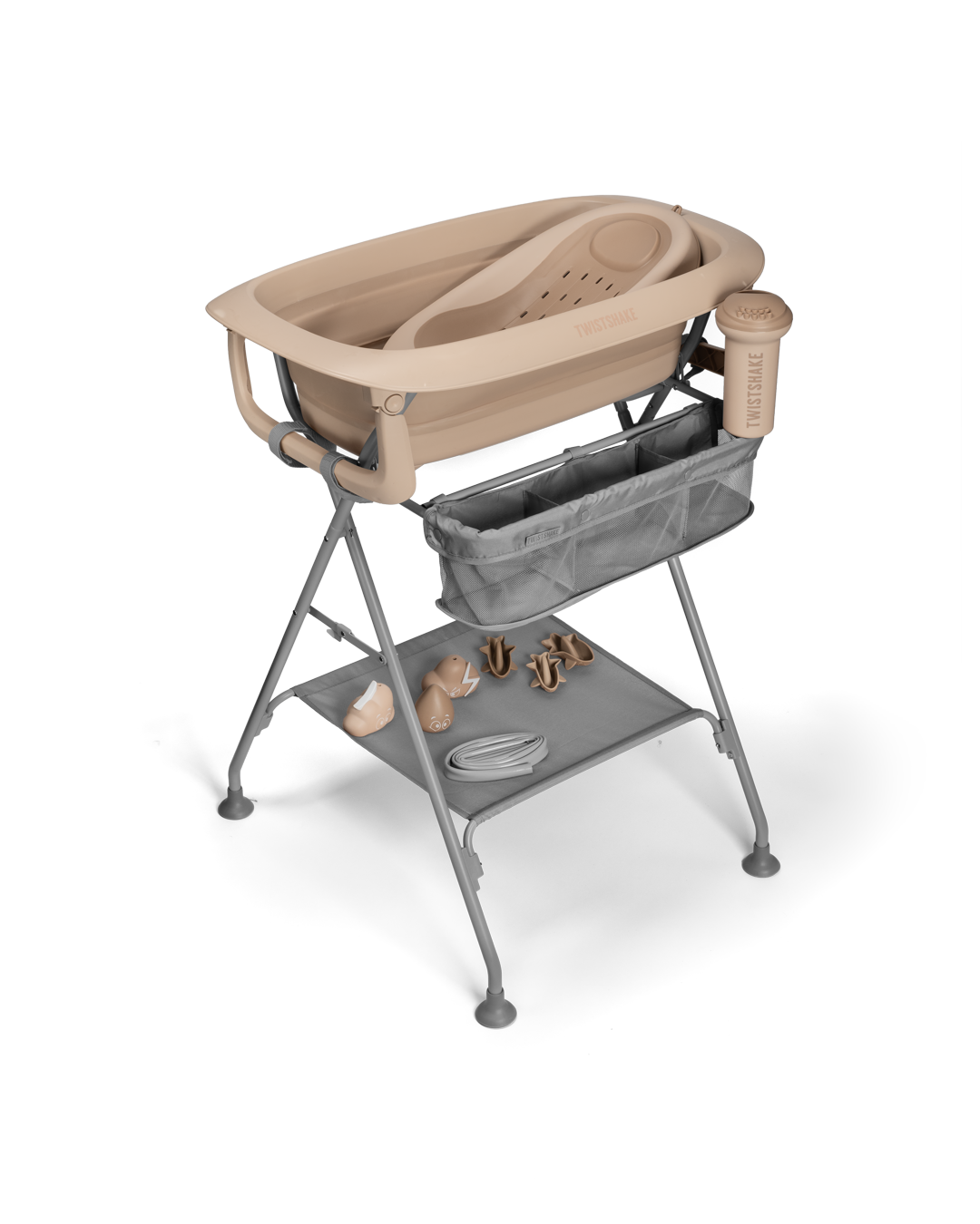 Kit bain de luxe Mocha  - Baignoire pliable avec support de bain 30000 ml / 0 mois+ / Mocha - 1
