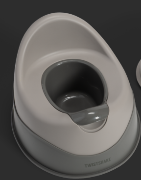 Twistshake Potty Faded Grey Faded Grey
