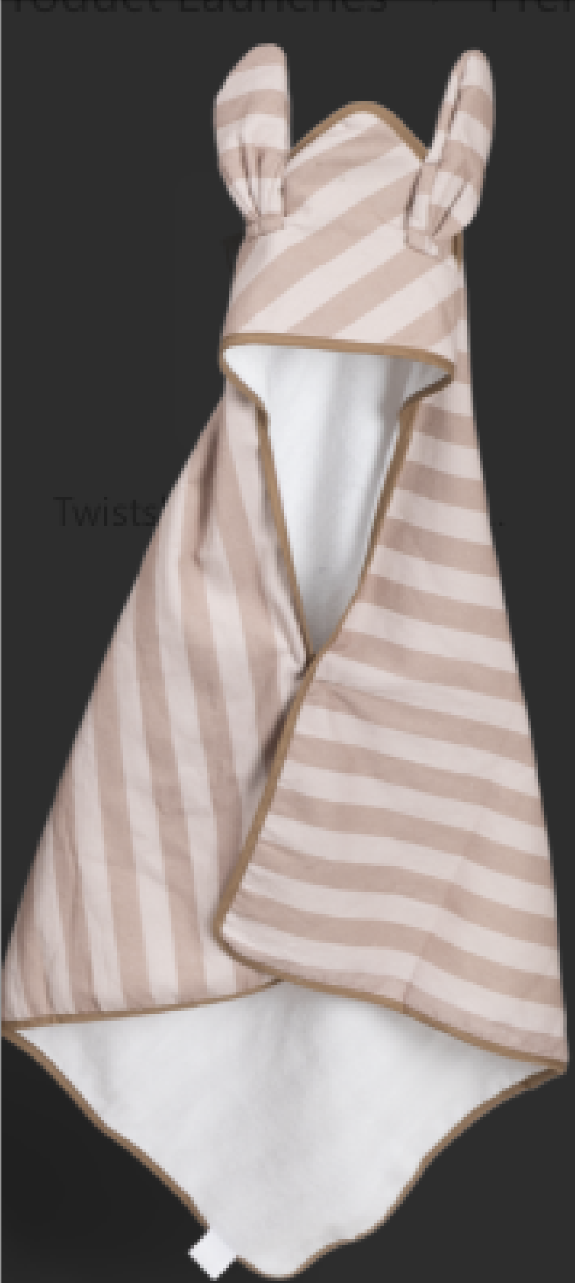 Twistshake Hooded Towel Mocha Mocha