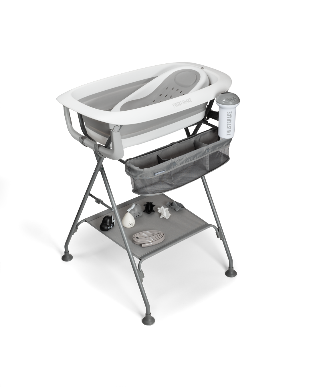 Premium badesett 0 mån+ / Grå & hvit - 6
