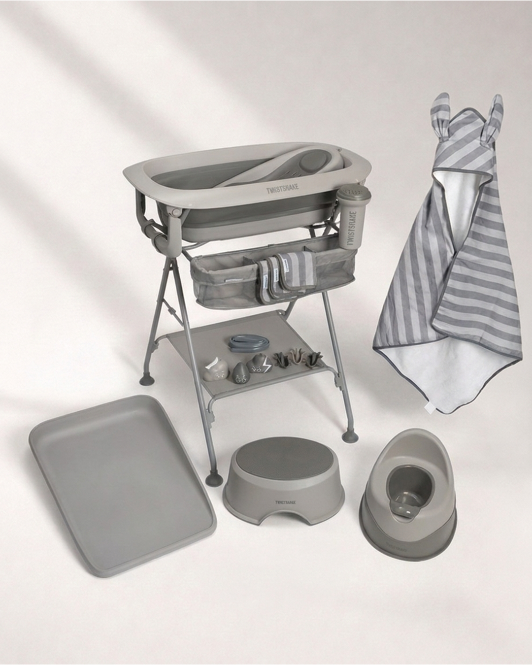 Premium Bath Kit Grey 0 mth+ / Grey
