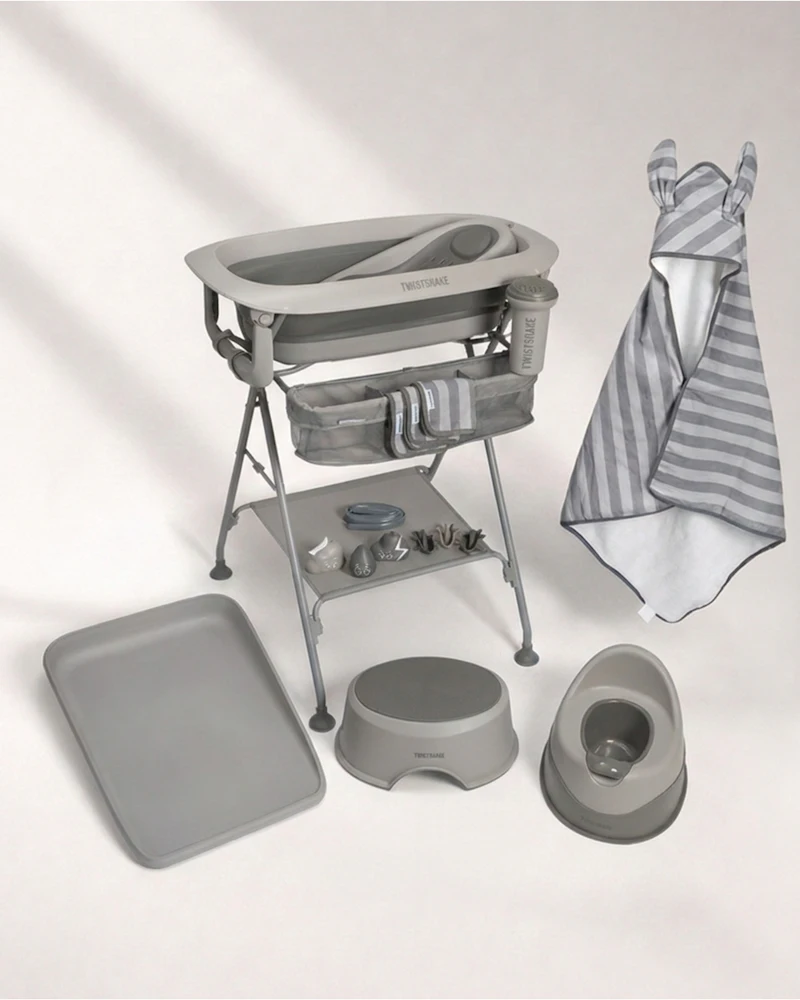 Premium Badeset Grau 0 Monate+ / Grau - 1
