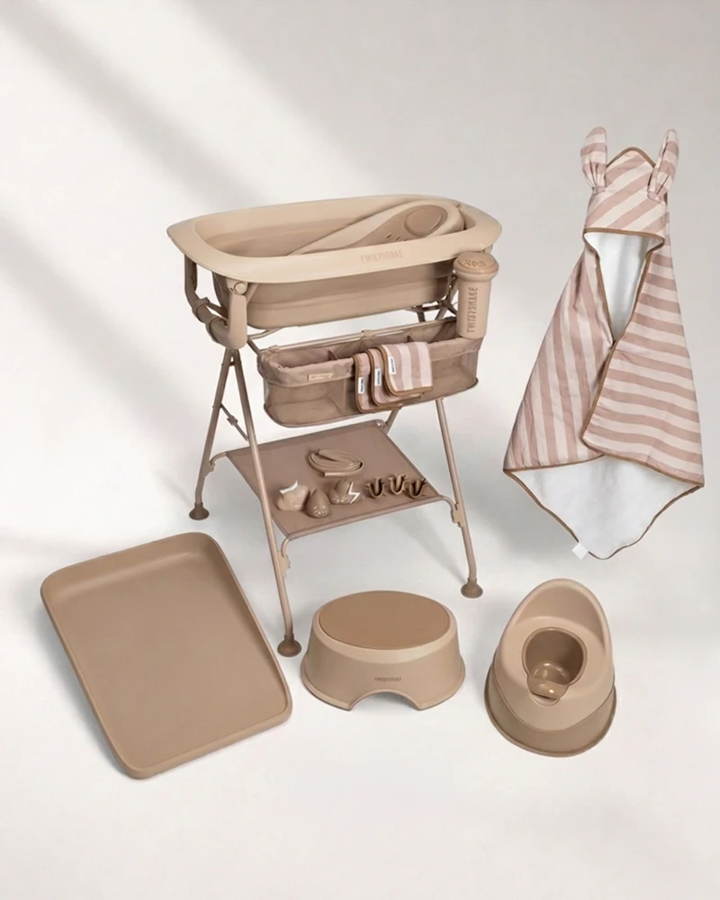 Premium Bath Kit Mocha 0 mth+ / Mocha - 1
