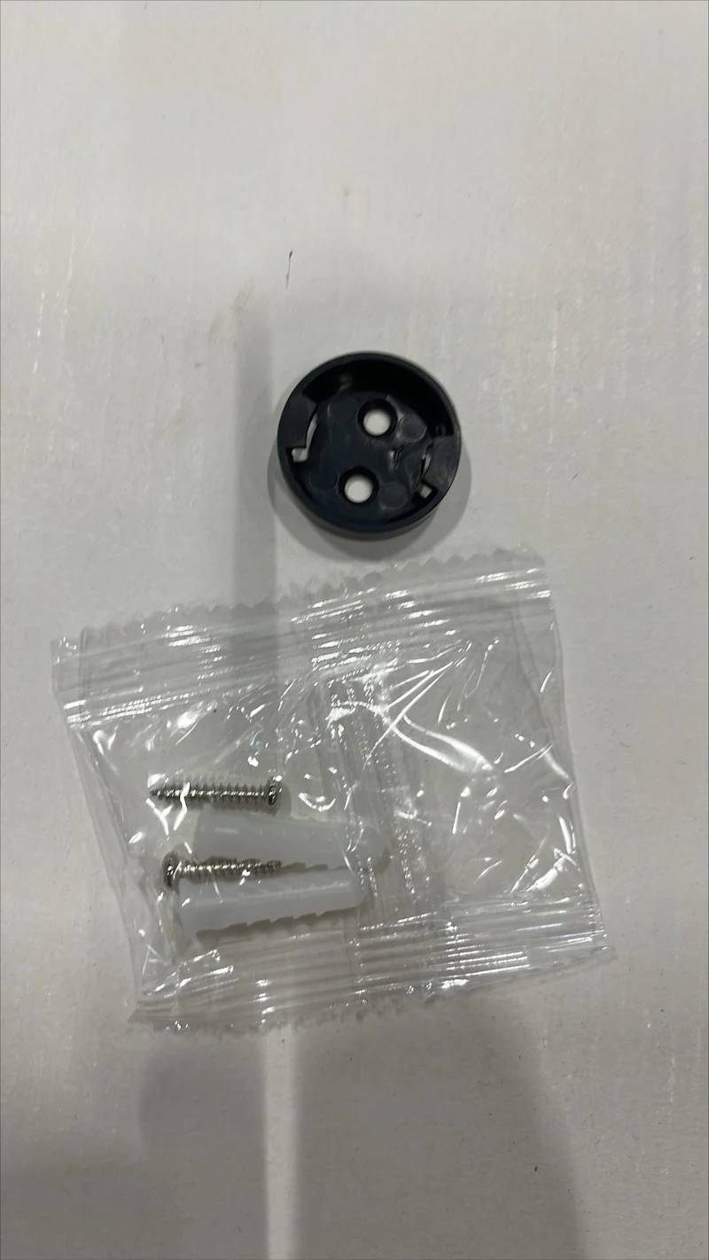 Monitor Camera Wall Mount Shim + Screws Sort & Hvid - 1