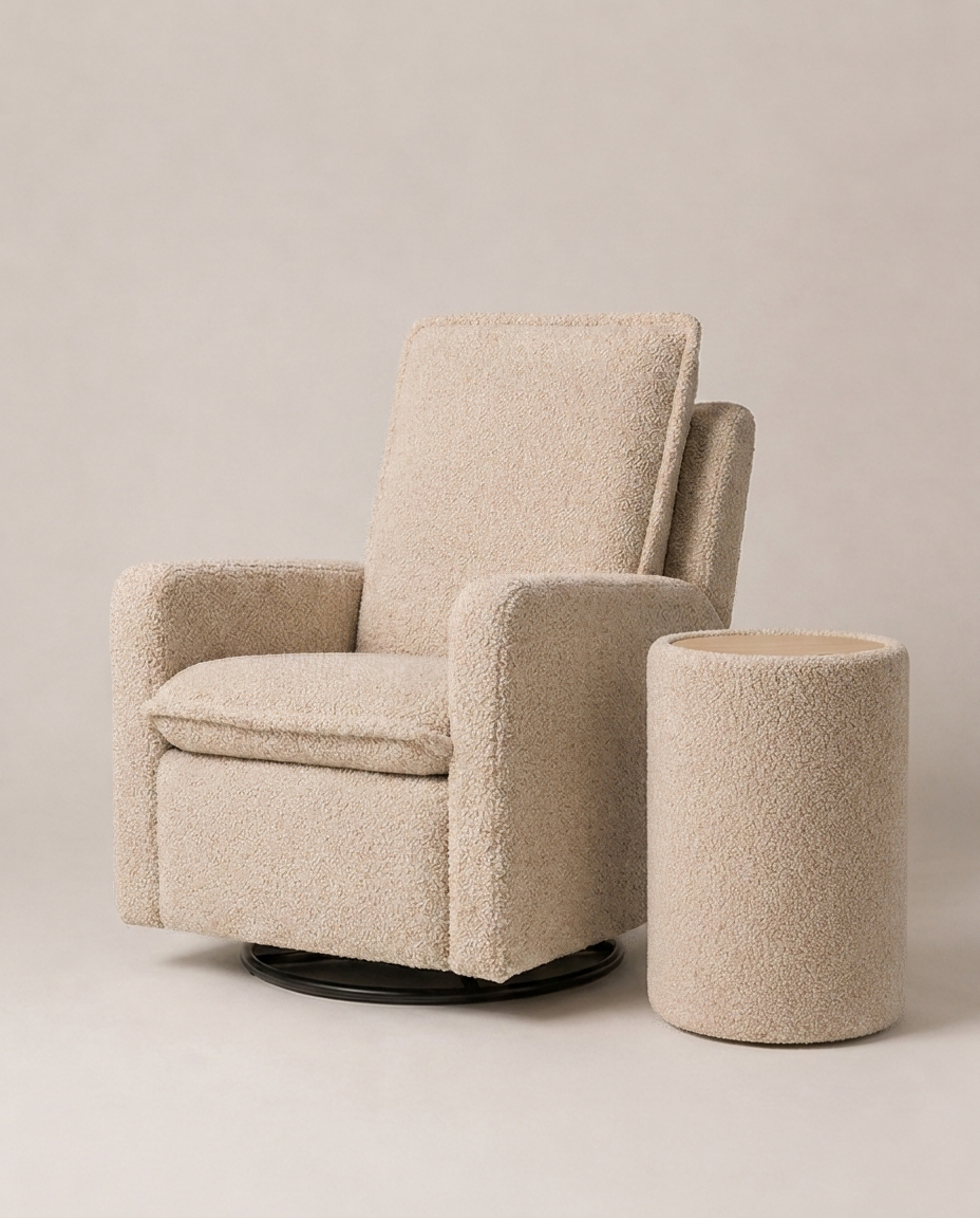 Sillón Avena Comfort & Mesa Auxiliar - Arena  - 1