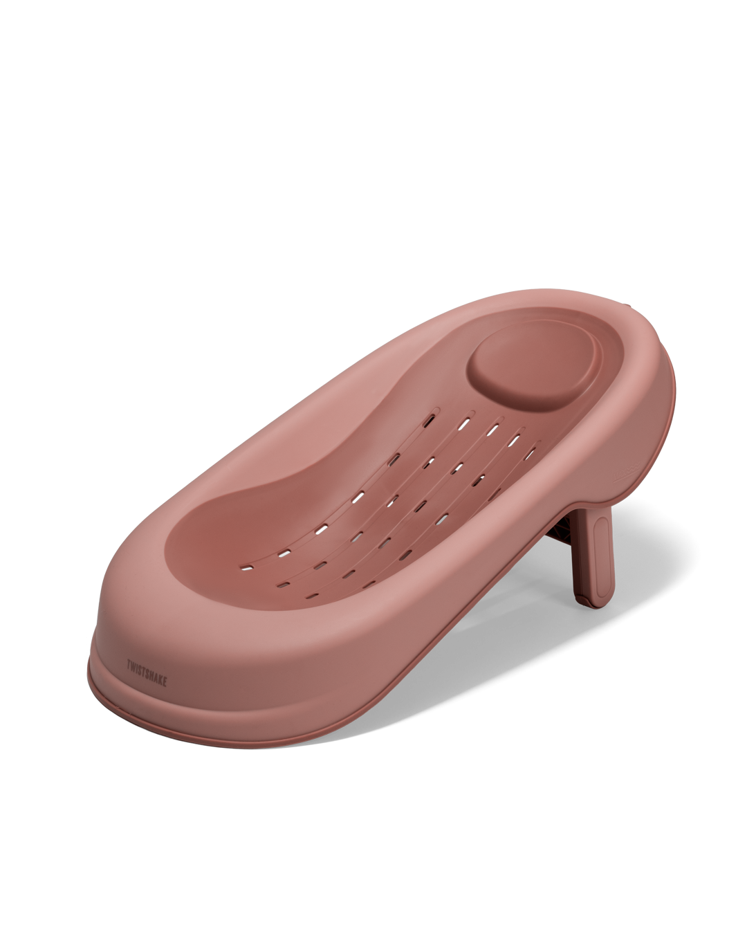 Lyxiga badpaketet Warm Blush – Ihopfällbar babybadbalja med badställning 0 mån+ - 3