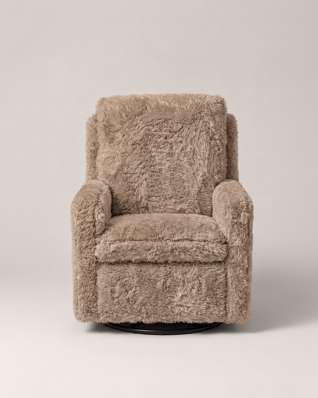 Avena Comfort Chair - Faux Fur Latte  - 4