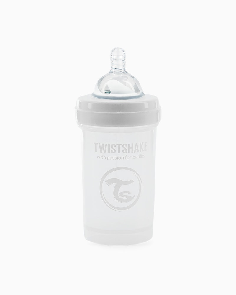 Babyflaske 180ml 180 ml / 0 måned+ / Hvid - 3