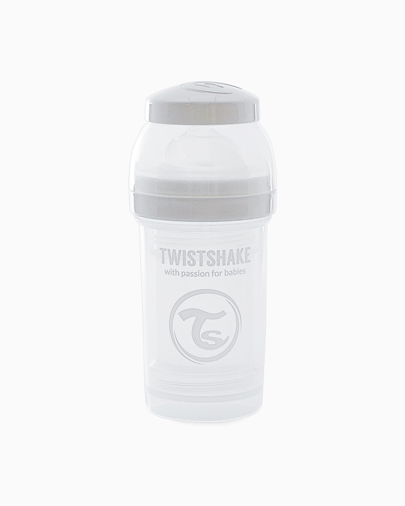 Babyflaske 180ml 180 ml / 0 måned+ / Hvid - 4
