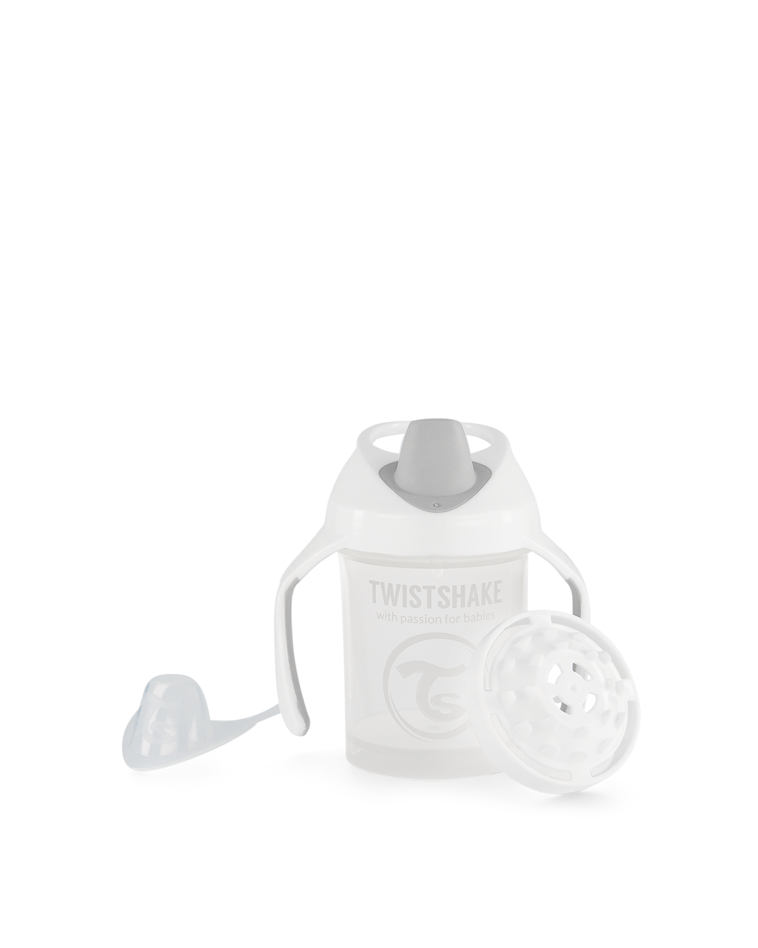 Mini Cup Sippy cup with handle 230 ml white Twistshake