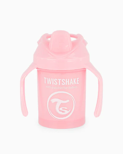Sippy Cup Spill-free with Mixer Net Small 7 US fl oz / 4 mth+ / Pink - hover