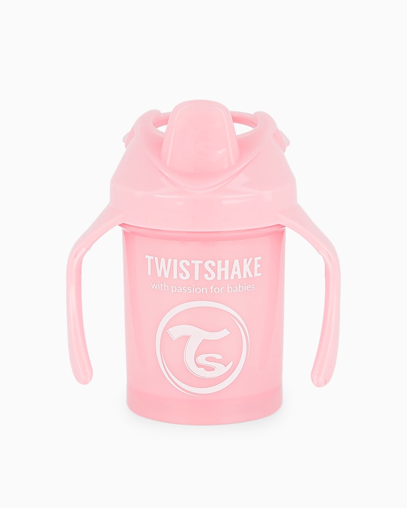 Pipmugg Spillfri med Mixernät Liten 230 ml / 4 mån+ / Rosa - 3