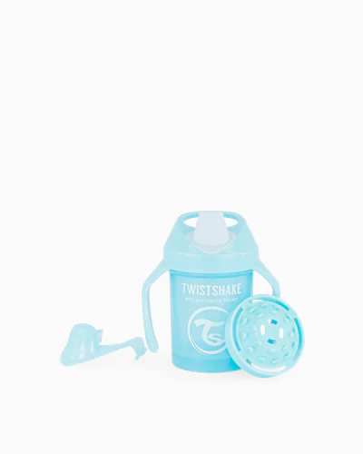 Sippy Cup Spill-free with Mixer Net Small 7 US fl oz / 4 mth+ / Blue