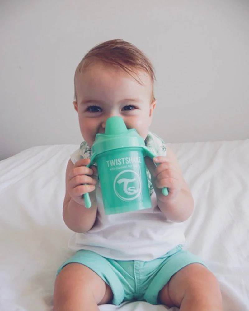 Mini Cup 230ml 4+m Pastel Green 230 fl oz / 4 mth+ / Outlet - 2