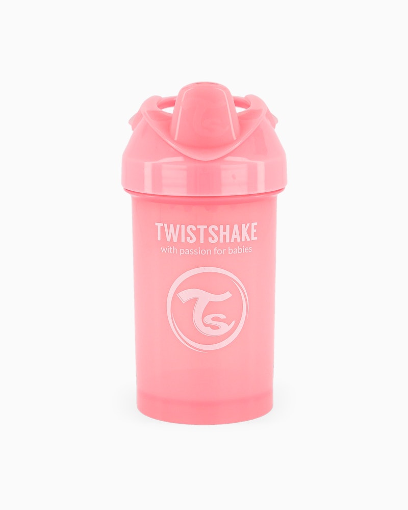 Pipmugg Spillfri med Mixernät Stor 300 ml / 8 mån+ / Rosa - 3