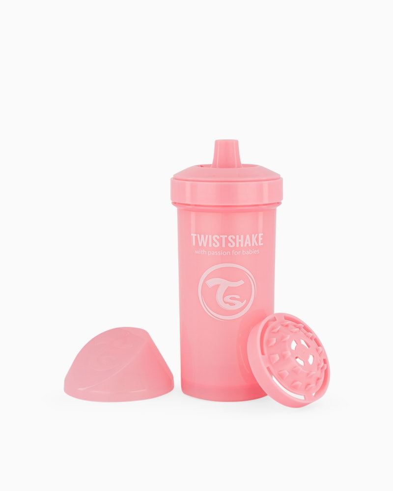 Twistshake - gobelet 300ml pastel pink (crawler cup) 300ML