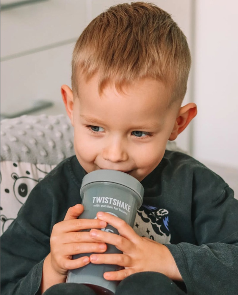 Taza de Niño 360 ml / 12 meses+ / Gris - 2