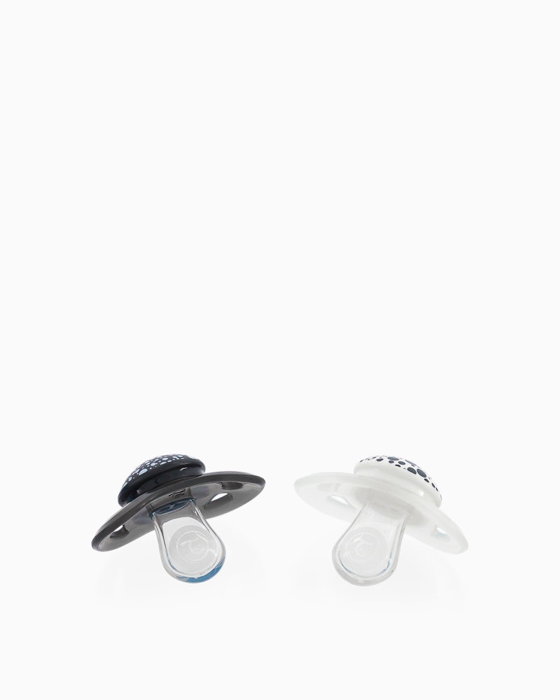 Pacifiers Newborn 0-6 months 2-pack 0 mth+ / Black & White - 3