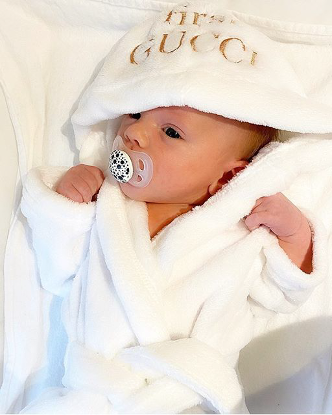 My first hot sale gucci baby robe